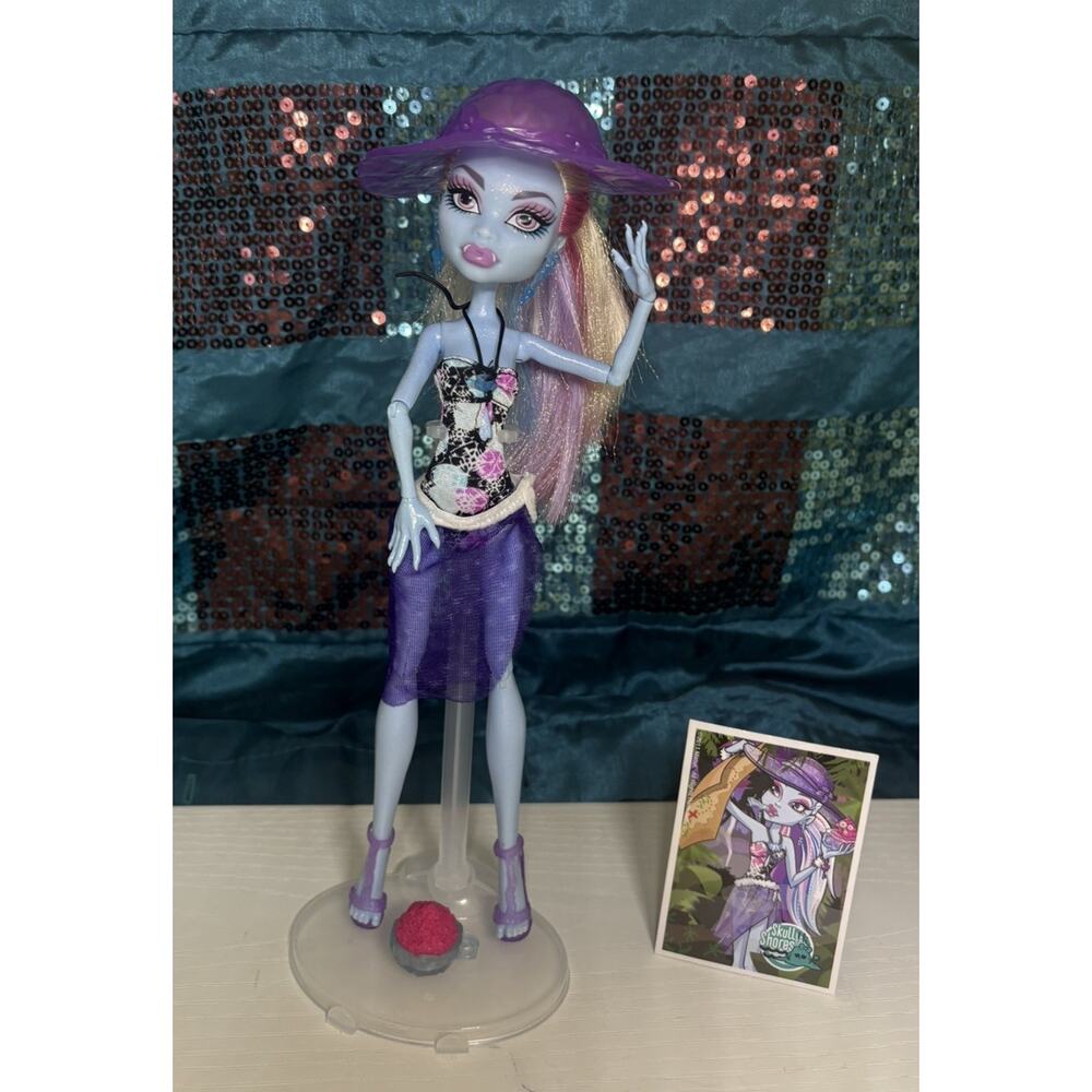 Monster High Doll Abbey Skull Shores